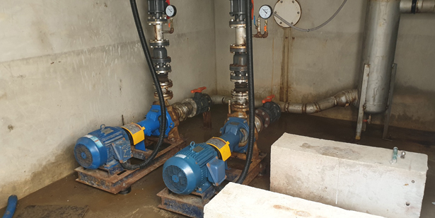 취수펌프실 사진